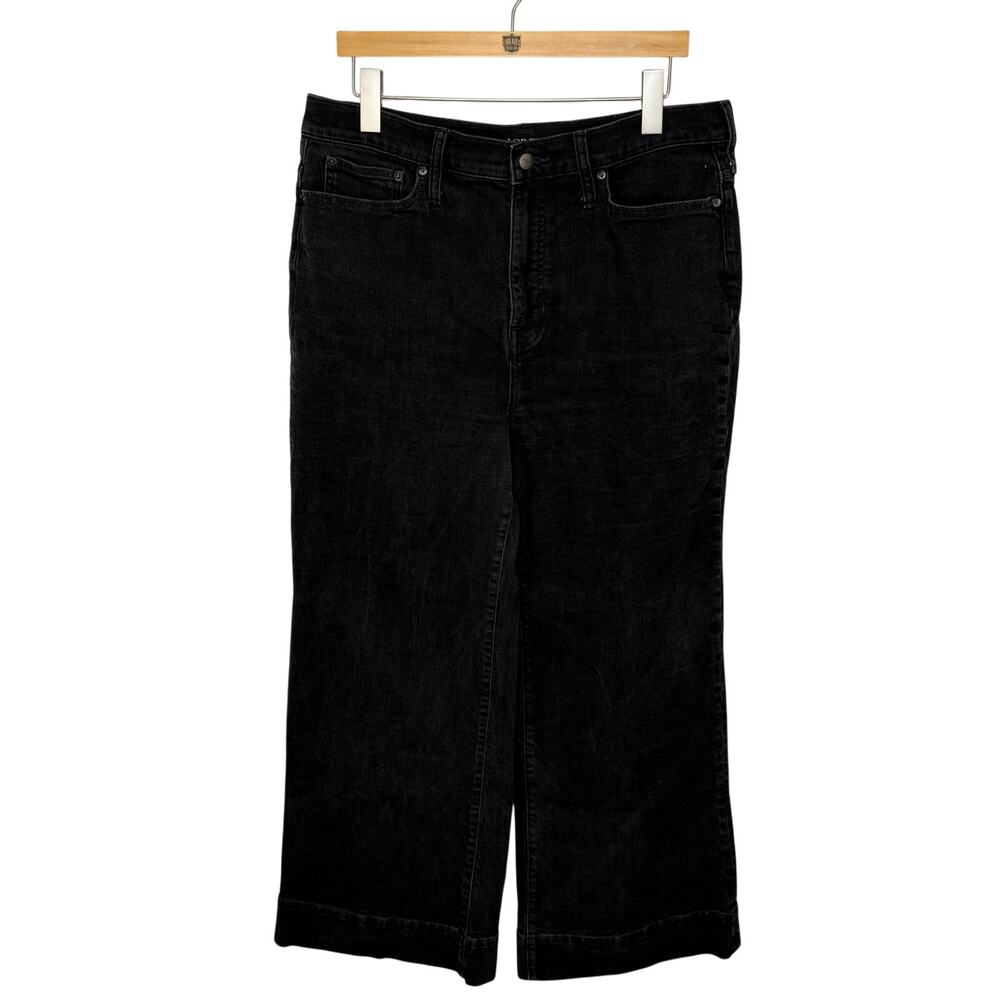 J.Crew Black '96 Denim Trouser - Women's Size 31